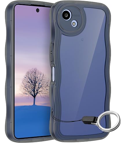 Amazon.co.jp: HILEGENER for AQUOS Wish 4 かわいい ケース うねうね